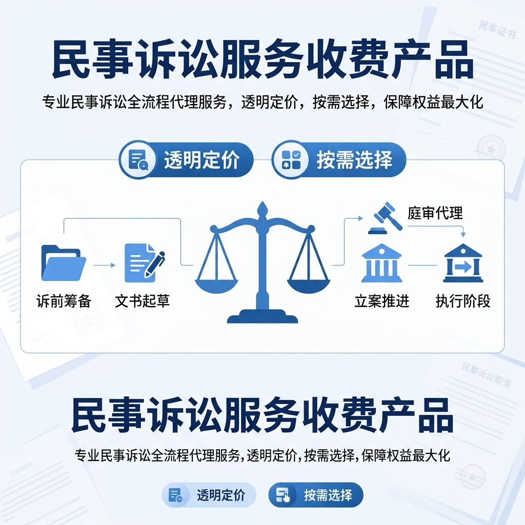 民事诉讼服务收费