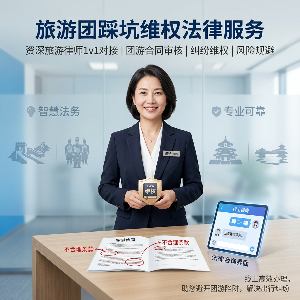 旅游团踩坑维权法律服务