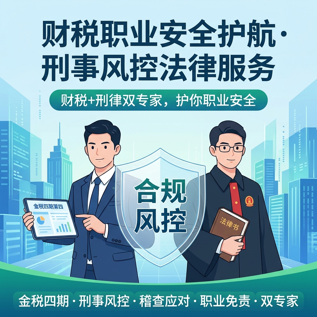 财税职业安全护航&middot;刑事风控法律服务