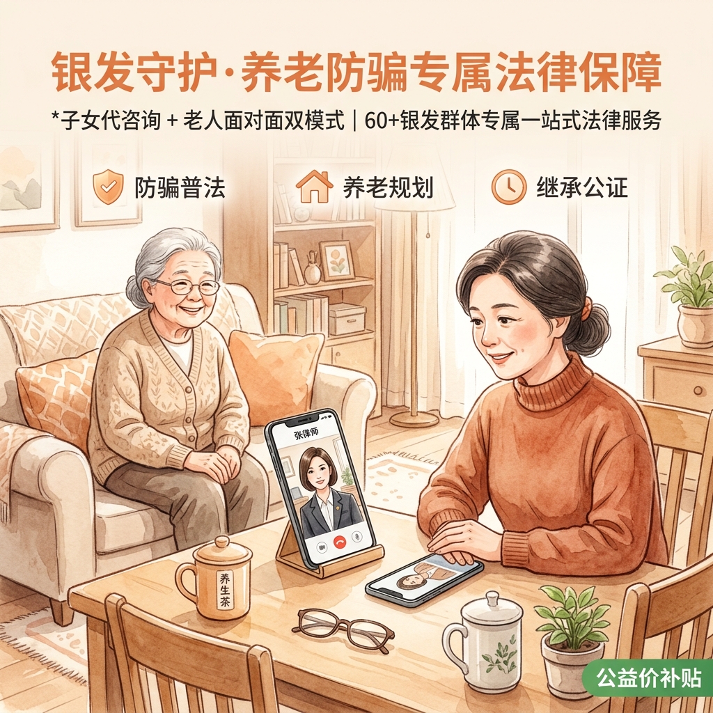 银发守护&middot;养老防骗专属法律保障