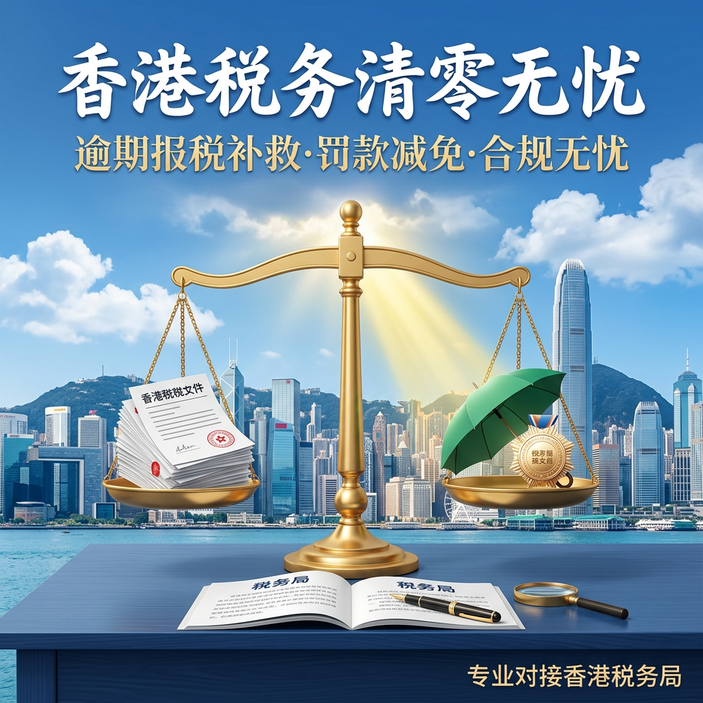 香港税务清零无忧：逾期报税补救+罚款减免专业服务
