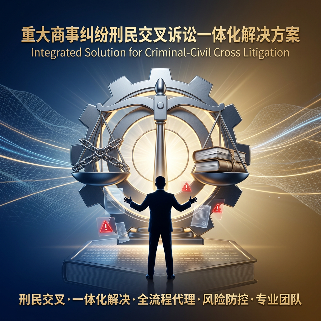重大商事纠纷刑民交叉诉讼一体化解决方案