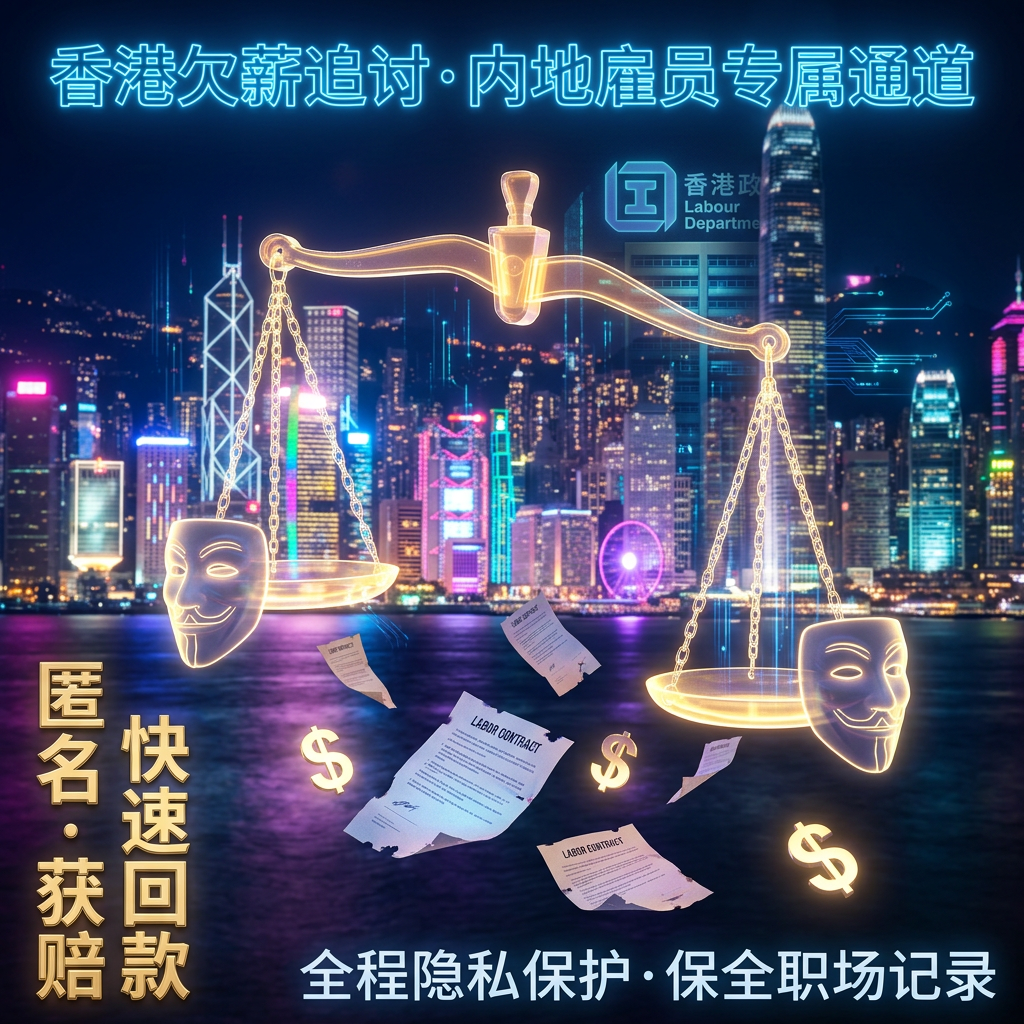 香港欠薪追讨内地雇员专属维权通道匿名获赔