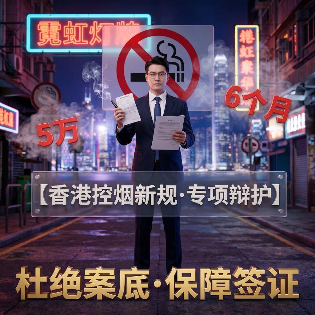 香港-公共场所吸烟电子烟&middot;新规重罚专项辩护