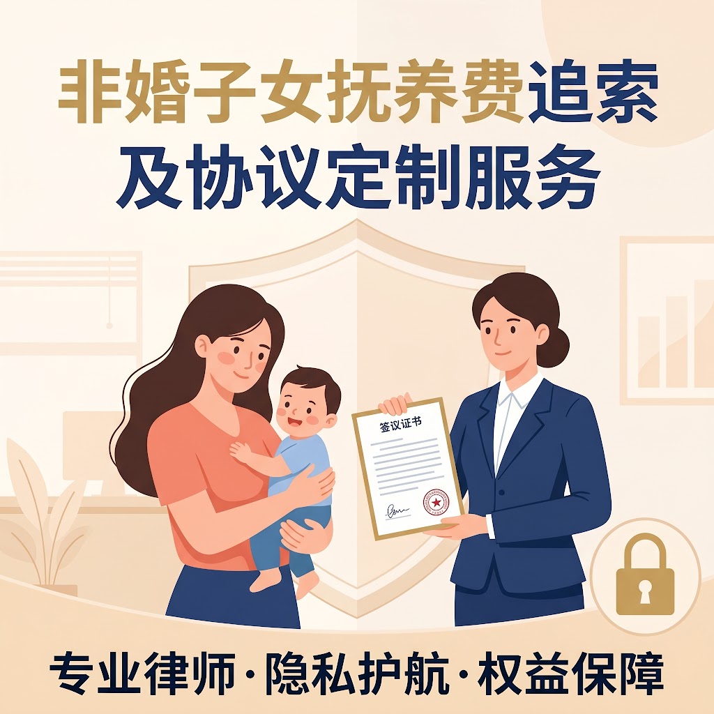 非婚子女抚养费追索及协议定制服务