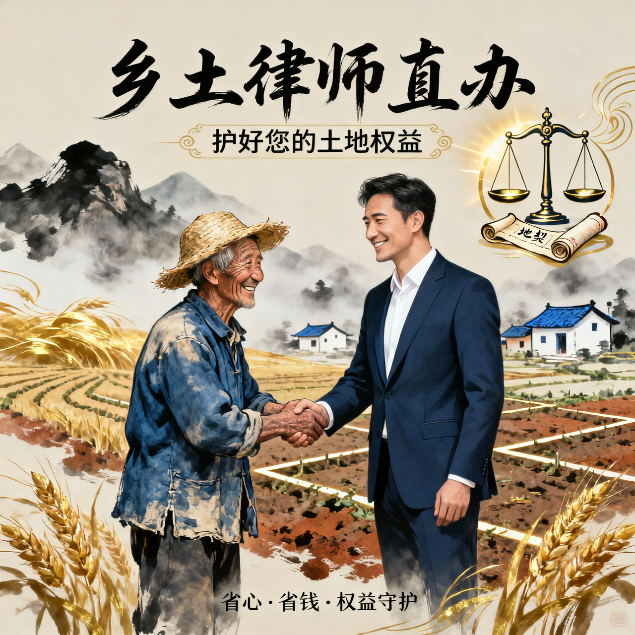 乡土律师直办 农户土地权益维权法律服务